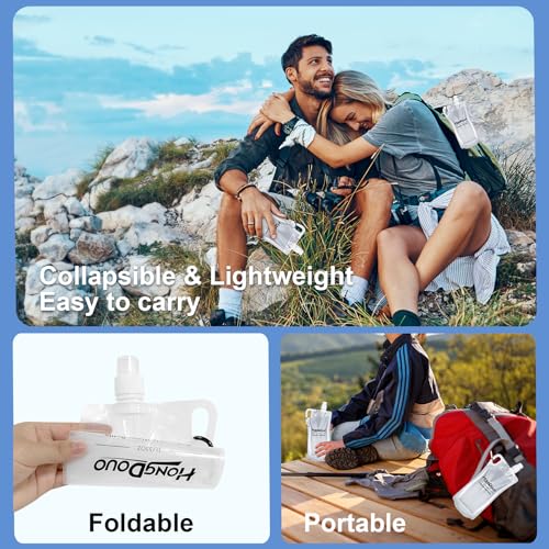 2 Pack Collapsible Water Bottles (2 Count)