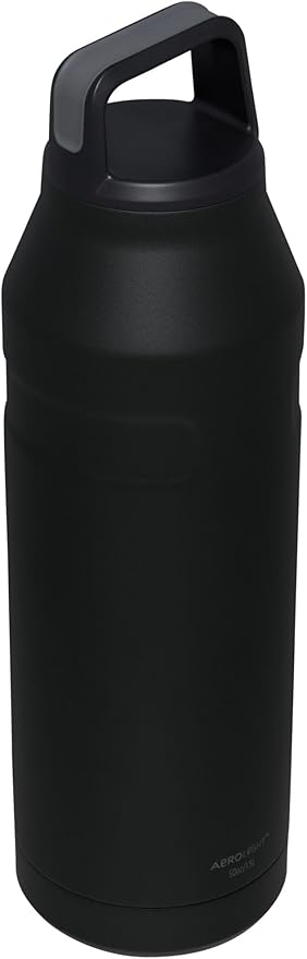 Stanley IceFlow Cap and Carry Water Bottle | Wide Mouth Twist Lid | Lightweight & Leakproof for Travel & Sports | Insulated Stainless Steel | BPA-Free