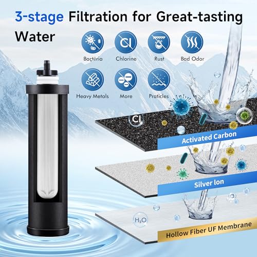 Ultra Filtration Gravity Water Filter System