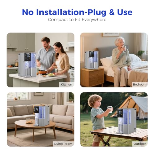 Instant Hot Reverse Osmosis Water Filter Countertop RO System