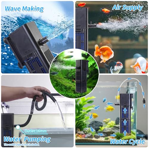 20 75Gal Aquarium Filter for Fish Tank