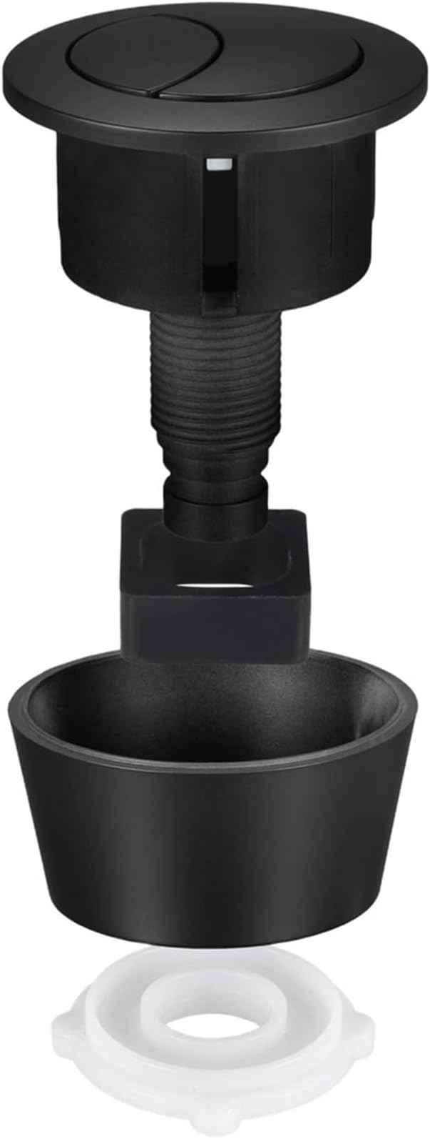 Toilet Push Button Replacement 2Pcs Dual Flush Push Button Toilet Cistern Replacement 20mm 40mm 50mm 60mm Aperture Push Button Toilet Flush Button Toilet Acc(Color02)