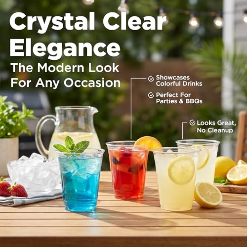 12 Oz Plant Based Disposable Party Cups (50 Count)