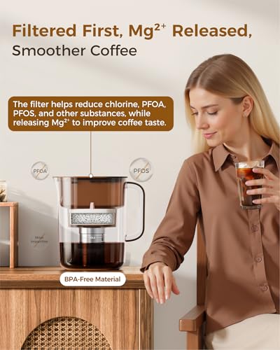 PT 10 Cold Brew Coffee Maker with 1 Magnesium Water Filter