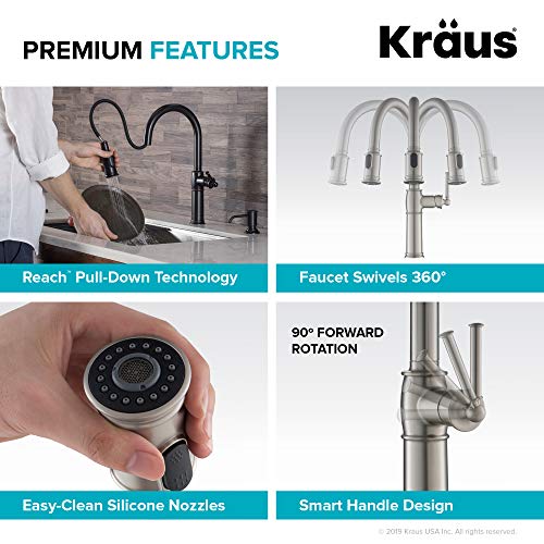 KPF 1682ORB Sellette Single Handle Pull