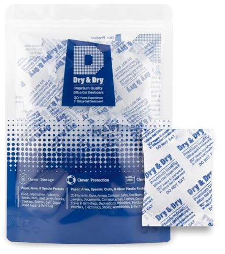 20 Gram [10 Packets] Silica Gel Packets Desiccants