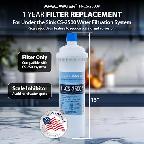 FI-CS-2500P Replacement Filter, 15 X 3.5 Inches