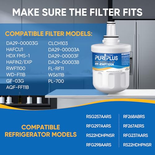 Refrigerator Water Filter Replacement for DA29 (3 Count)