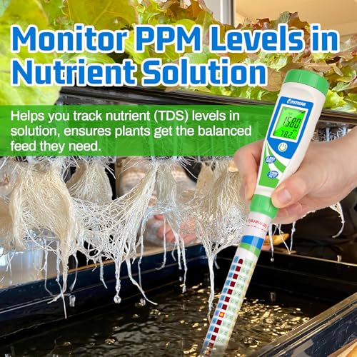 Digital Conductivity Tester PPM and EC Meter with Light Indicator