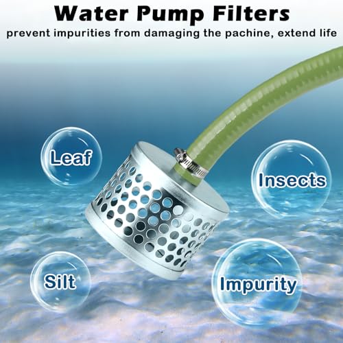 4 Inch Round Hole Suction Strainer Filter Hose for Water Pump