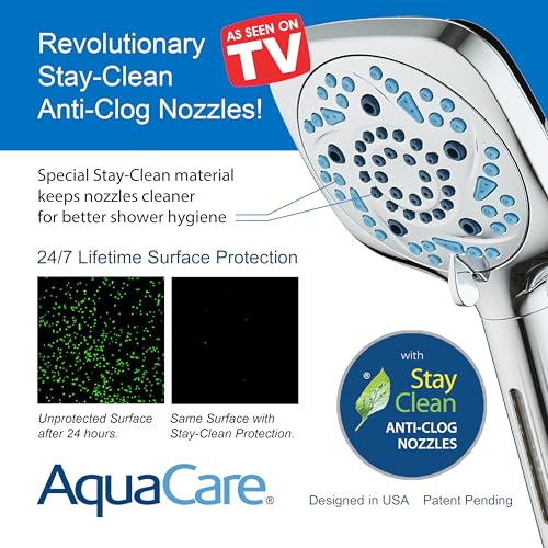 High Pressure 10 Spray Mode Filtered Showerhead