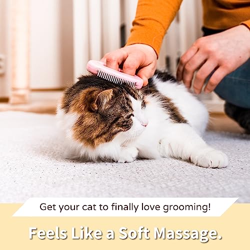The Original Pet Hair Removal Massaging Shell Comb