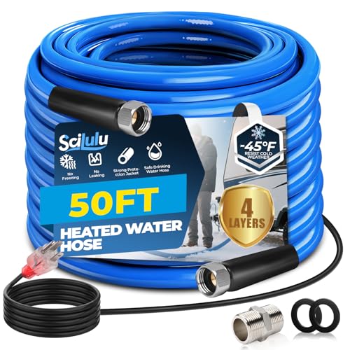 50FT Heated Water Hose for RV