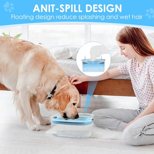 3L Dog Water Bowl No Spill