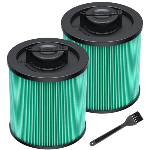 DXVC6914 Vacuum Filter Replacement for DEWALT DXV06P DXV09P DXV10P DXV10PL (2 Count)