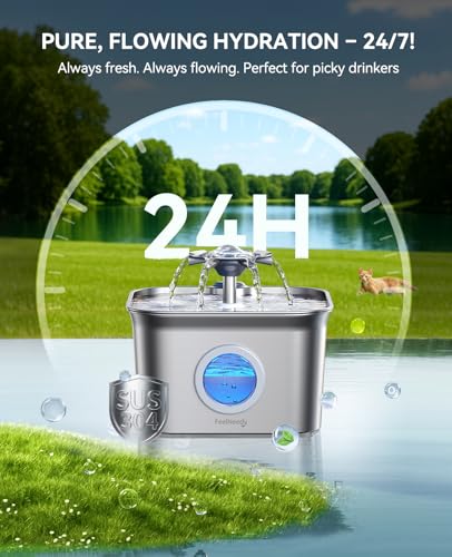 Stainless Steel Cat Water Fountain