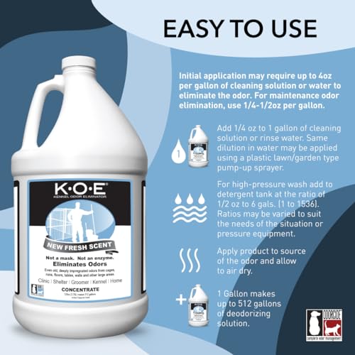 K.O.E. Fresh Scent Odor Eliminator Concentrate (128 Fl Oz)