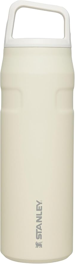 Stanley IceFlow Cap and Carry Water Bottle | Wide Mouth Twist Lid | Lightweight & Leakproof for Travel & Sports | Insulated Stainless Steel | BPA-Free
