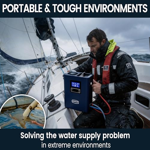 Portable Electric RO Water Filter System with UV Light