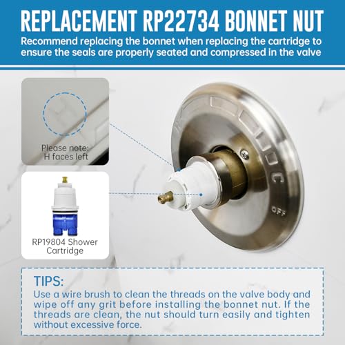 RP19804 Shower Cartridge Compatible with Delta Faucet 1300