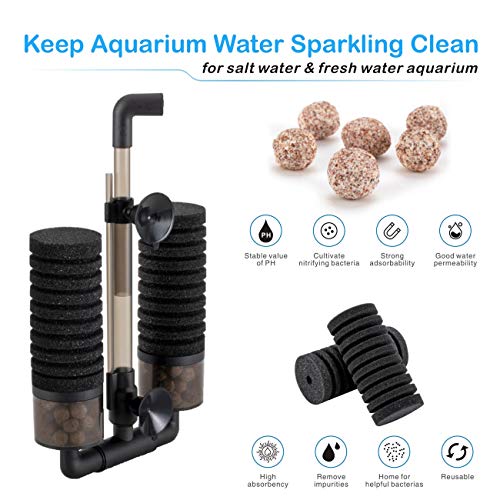 Aquarium Double Sponge Filter