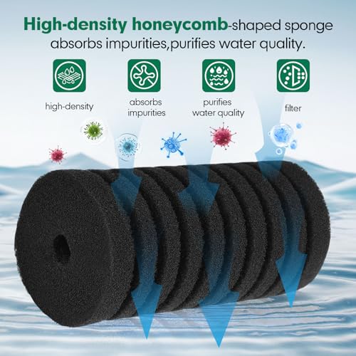 Replacement Aquarium Filter Sponge 4 Pack