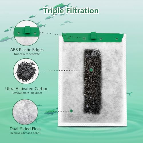 Aquarium 10 Pack Medium Filter Cartridges (2 Count)