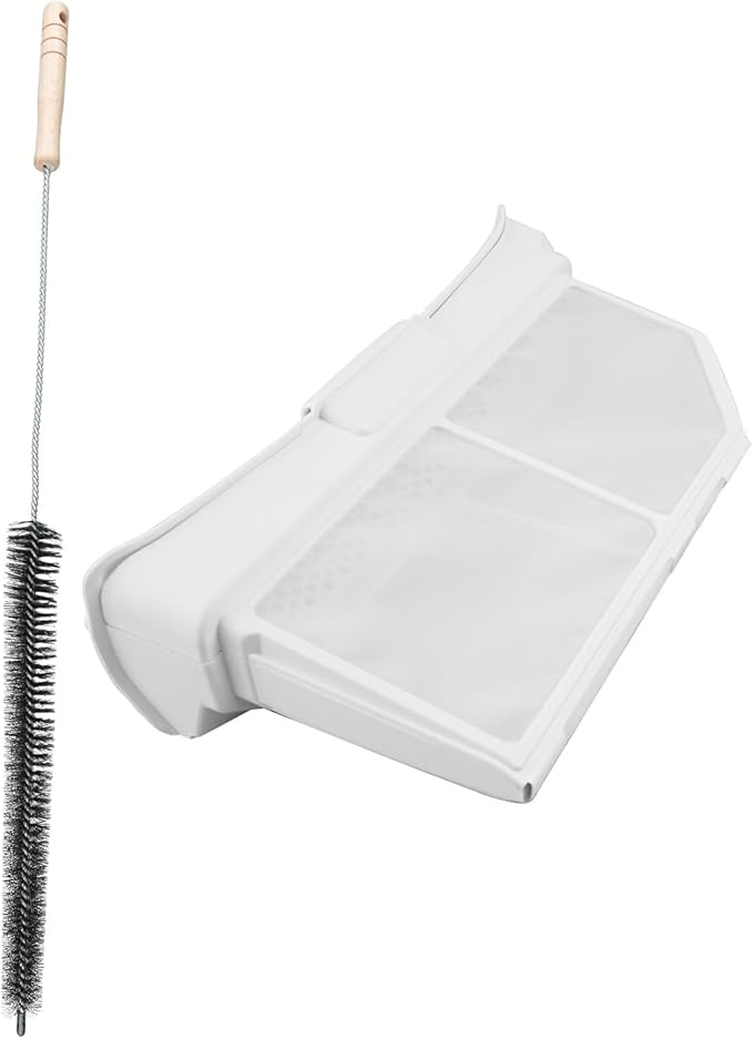 Dryer Fluff Filter Assembly Fit for Dryer, Dryer Lint Screen Replace 00752387 00753637 752387 753637 AP5984732 PS11724770