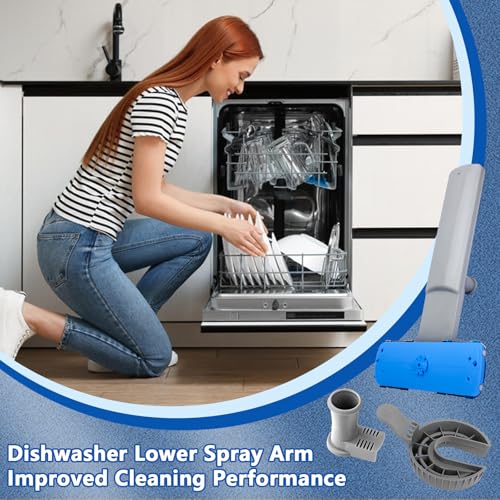 5304506660 Dishwasher Lower Spray Arm Replacement for Frigidaire AP6038456 154830302 154830303