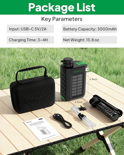 Portable Electric Water Filter for Camping & Survival