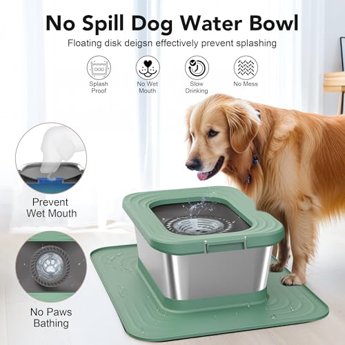 10L Stainless Steel Dog Water Bowl