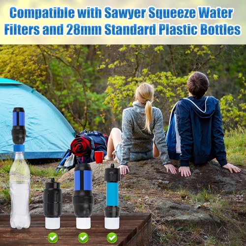 2 Pcs Water Filter Coupling Kit (2 Count)