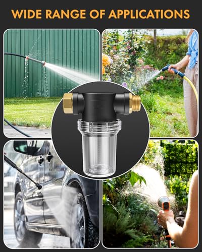 2 Pcs Garden Hose Filter (2 Count)