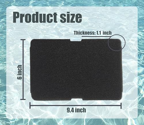 6 Pcs 2964840100 2964840200 Dryer Sponge Foam Filter Compatible with Arcelik Backhoe DSX83410W DS7512PA DE8635RX Replacement Blomberg Grundig Tumble Dryer Evaporator Foam Filter Replacement Parts