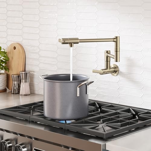 Oletto Pot Filler Faucet with Retractable Arm