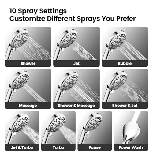 Handheld Shower Head Combo