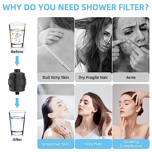 Shower Head Filter for Hard Water