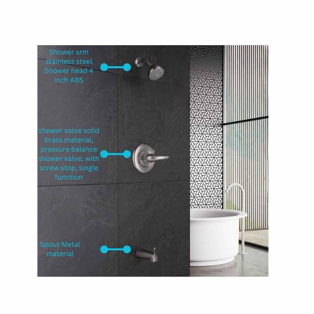 Shower Set with Trim Kit