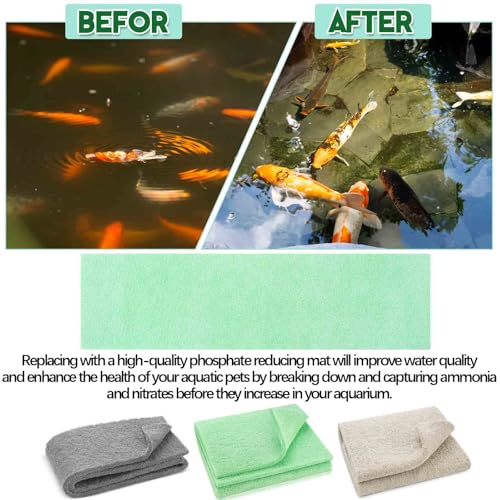 3 Pack Aquarium Filter Media Pads (3 Count)