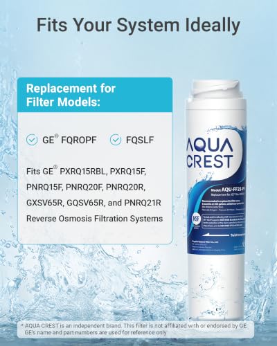 FQROPF Filter Replacement for GE FQROPF (2 Count)