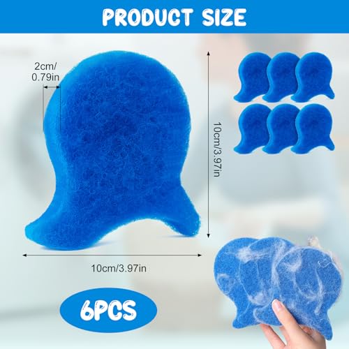 Pet Hair Remover for Laundry (6 Count)