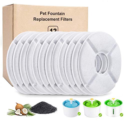12 Pack Cat Fountain Filters (12 Count)