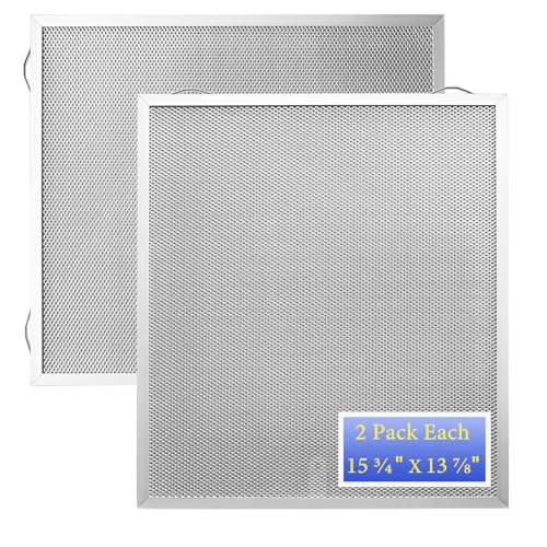 S99010430 002 Range Hood Filters Replacement 15.75" x 13.78" 2Pack (2 Count)