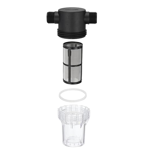 PATIKIL 1/2 Inch Male in-Line Strainer with 100 Mesh Stainless Steel Filter Screen Water Pump Filter for Garden Irrigation Pressure Washer Inlet