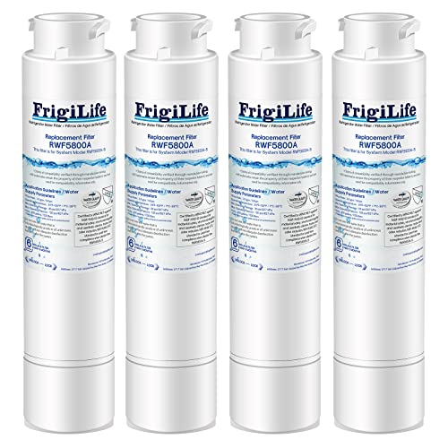 RWF5800A Refrigerator Water Filter Replacement for Frigidaire EPTWFU01 EWF02 Pure Source Ultra II (4 Count)