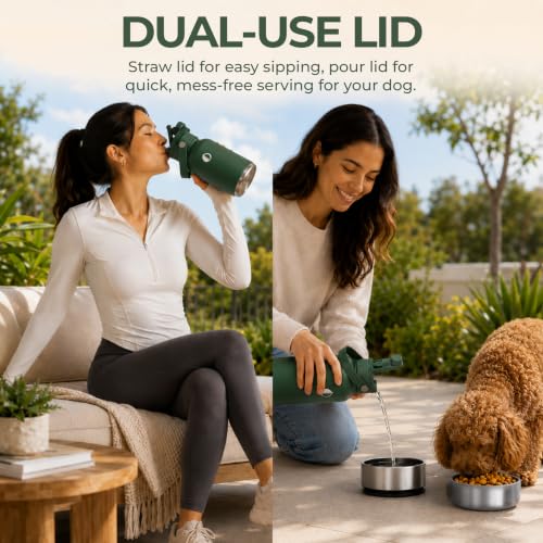 32 oz. Dog Water Bottle