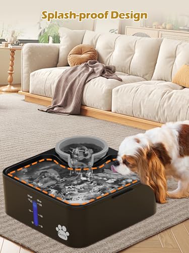 2 Gallon Dog Water Fountain Ultra Large