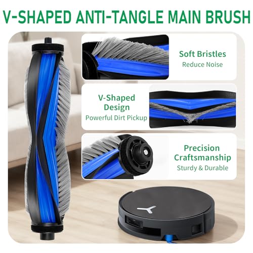 Replacement Accessories Kit Compatible with Ecovacs Deebot X11 (19 Count)