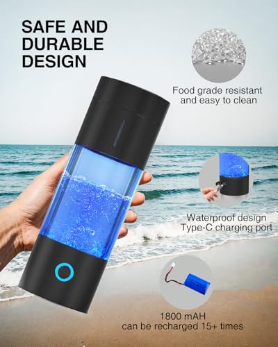 Tritan Hydrogen Water Bottle Generator