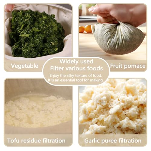 12 Pieces Milk Nut Bag Strainer 7" x 11" (12 Count)